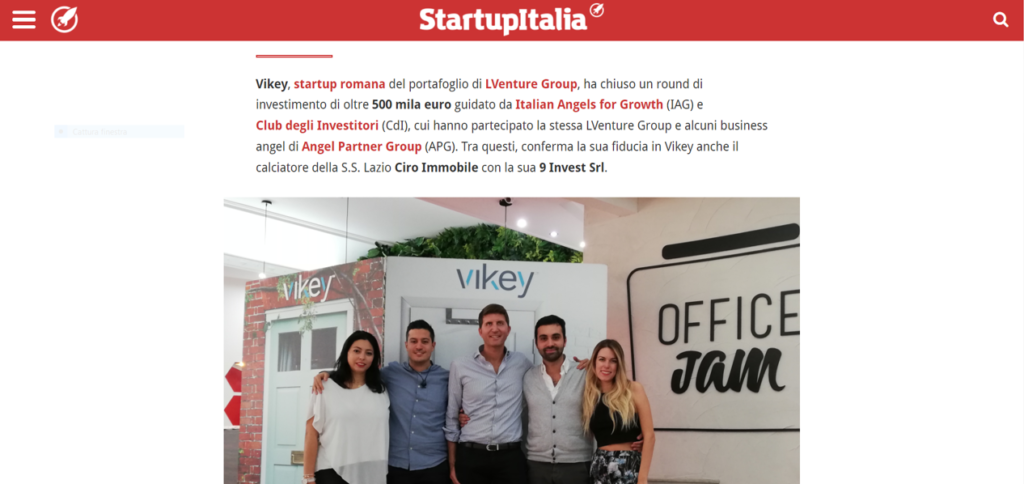 Vikey, la startup che digitalizza il check-in, chiude un round da 500K