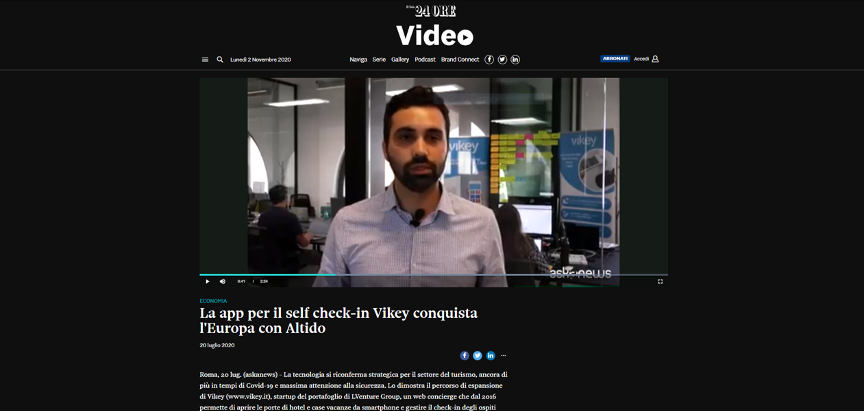 Vikey partnership Altido