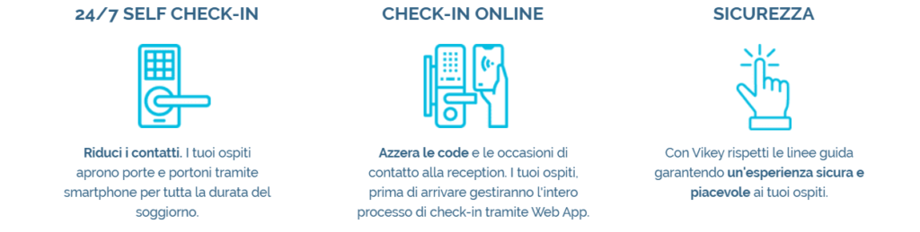 sicurezza self check-in