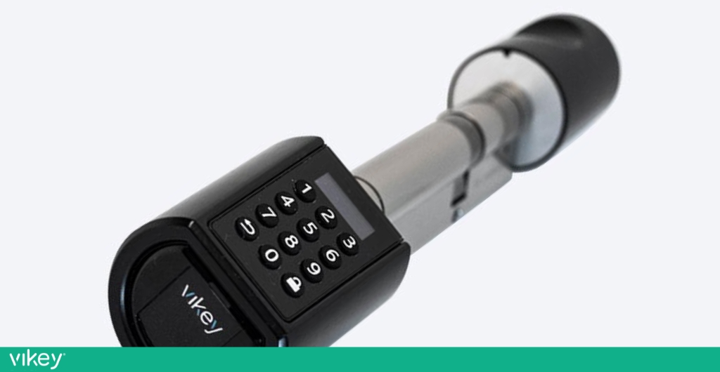 cilindro smart lock electrónico para hoteles vikey