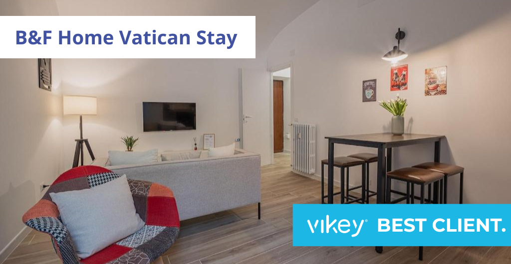 Interno di B&F Home Vatican Stay – Recensioni Vikey appartamento