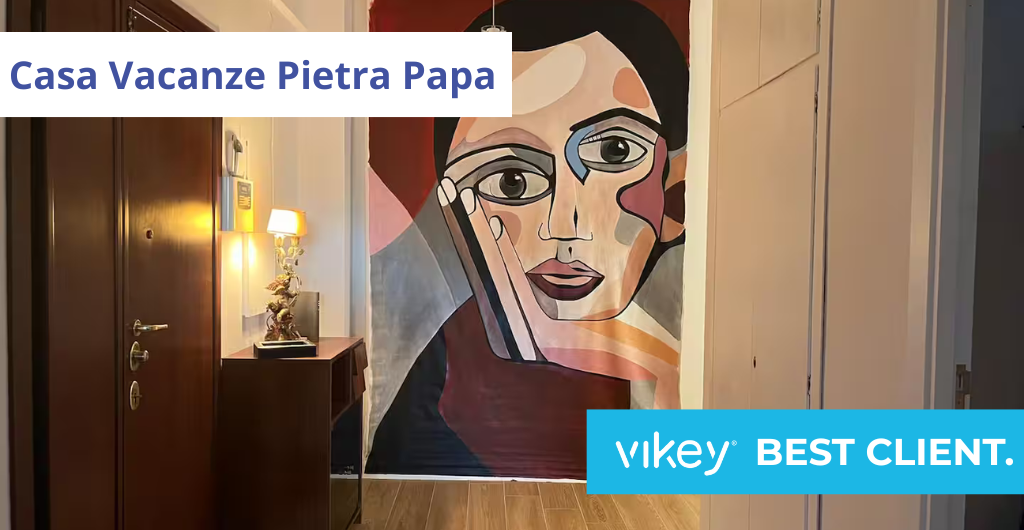 Interno di Casa Vacanze Pietra Papa a Roma, cliente Vikey – Recensioni Vikey casa vacanze
