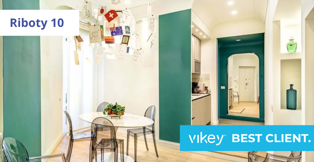 Interno Riboty Suites 10 Roma, cliente Vikey - Recensioni Vikey