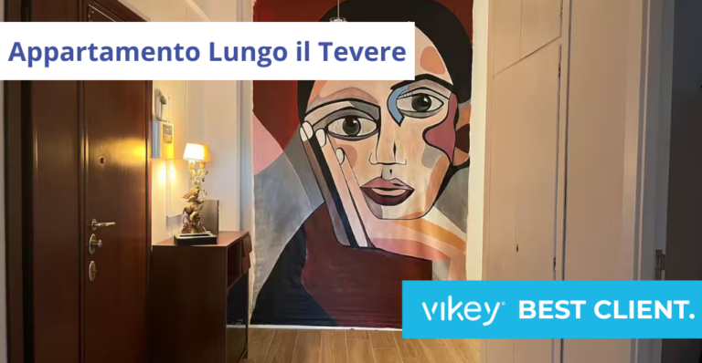 Interno di Appartamento Lungo il Tevere a Roma, cliente Vikey – Recensioni Vikey casa vacanze